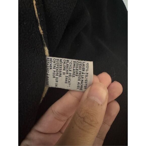 Woman's TanJay cheetah Faux Suede Jacket W/Pockets Lining size 10 - Picture 4 of 10